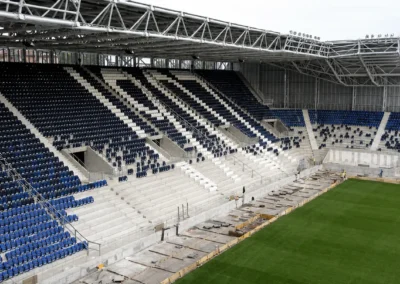 Stadio Atalanta curva Nord ICR Cartongessi